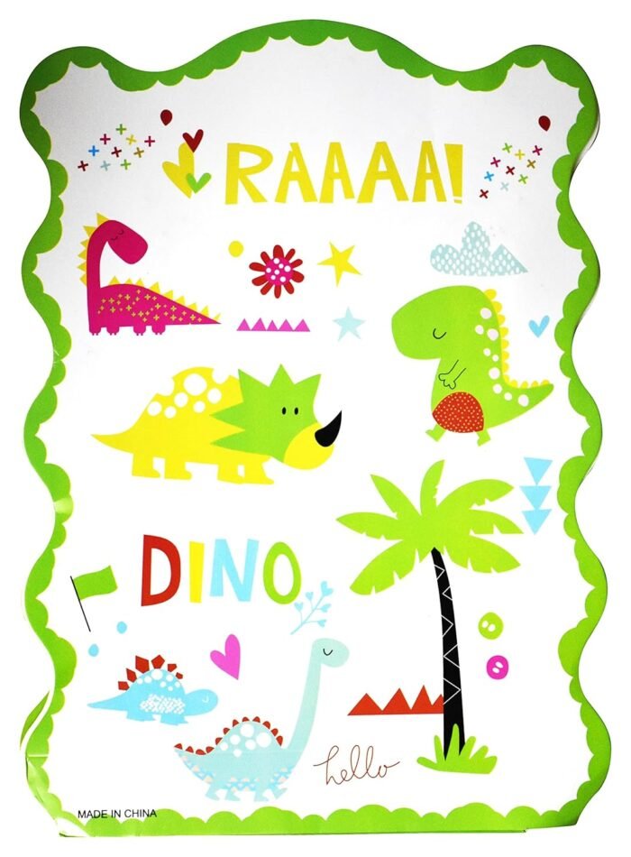 Dinosaur Birthday Pinata/Dinosaur Happy Birthday Print Pull String Pinata For Birthday Party/Party Pinata/Birthday Goodies Bag/Pull String Bag/Pull String Birthday Pinata - Image 1