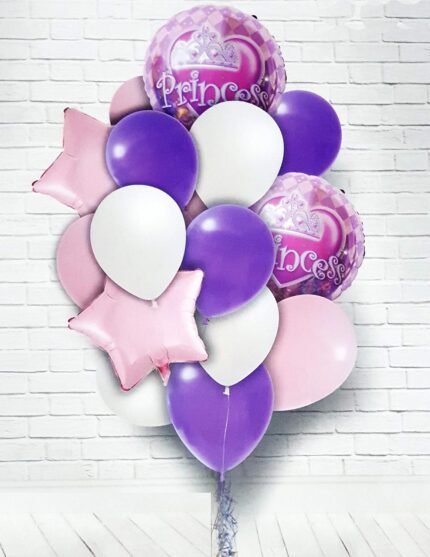 My Party Suppliers Princess Balloons Balloon Bouquet/Girl Birthday Decoration/Balloon Decoration Set
