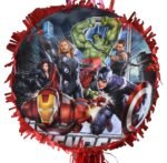 Superhero folding pinata baby shower party game supplies Superhero theme party game decoration 49 * 27cm party supplies/Party Pinata/Goodies Bag for Birthday - Image 2