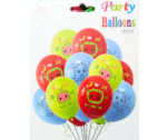 MPS MY PARTY SUPPLIERS® 10pcs Cartoon latex Balloons for Kids Foil Balloons with Cute Characters Balloons for Cartoon Theme Birthday Decoration Supplies (set of 10) - Image 2