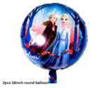MPS My Party Suppliers Set of 5 Frozen Theme Foil Balloon for Birthday Decoration, princess Theme Party, Frozen Princess Gift Ideas for Girls, Cartoon Foil Balloon, Gift Item, Elsa Anna balloons - Image 6