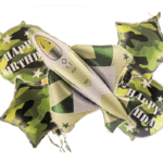 MPS My Party Suppliers Set of 5 Army fighter jet plane Foil Balloon, army theme birthday decoration balloons, Army theme Decoration, Military theme decoration balloons, Party balloon, star balloon