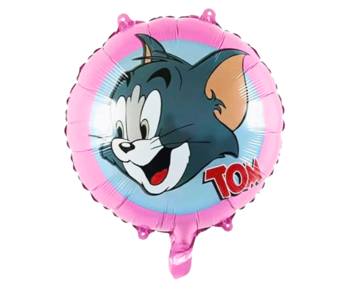 MPS MY PARTY SUPPLIERS® Set of 5 Tom and Jerry theme Decoration balloons, Cartoon theme foil balloons, mouse cat balloon, Tom Jerry Balloons, yellow golden star Balloons, Jerry with Tom Balloons - Image 7