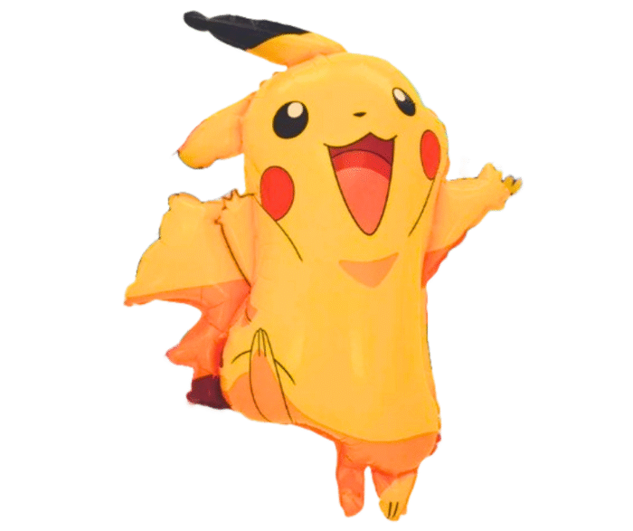 MPS MY PARTY SUPPLIERS® Set of 5 Pikachu foil balloons, Cartoon Character Foil Balloon for Kids Birthday Decoration Foil Balloons Decoration for Boys Girls Children Toddlers - Image 7