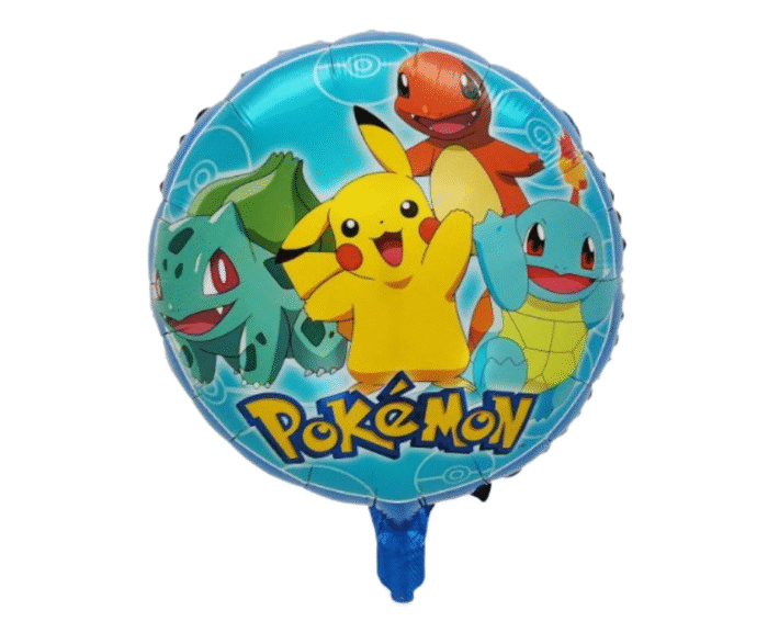 MPS MY PARTY SUPPLIERS® Set of 5 Pikachu foil balloons, Cartoon Character Foil Balloon for Kids Birthday Decoration Foil Balloons Decoration for Boys Girls Children Toddlers - Image 3