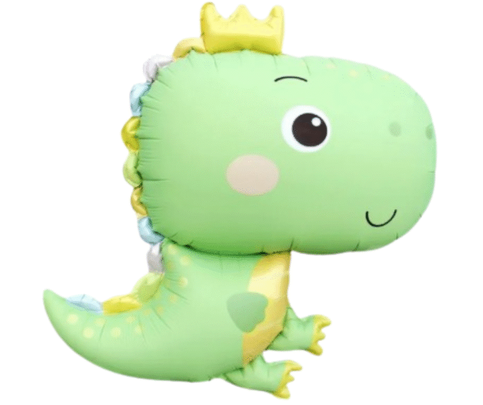 MPS MY PARTY SUPPLIERS® 1pc 65 * 79cm Dragon balloon, cute animal jungle theme decoration balloons, Dragon shape balloons, animal theme - Image 1