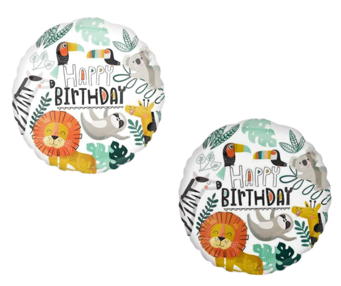 MPS MY PARTY SUPPLIERS® Set of 5 aeroplane foil balloon, flying balloon, air plane balloon, foil balloon aeroplane decoration ideas, aviation theme, jungle theme birthday decortion - Image 5