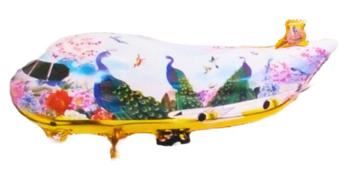 MPS MY PARTY SUPPLIERS® Set of 5 aeroplane foil balloon, flying balloon, air plane balloon, foil balloon aeroplane decoration ideas, aviation theme, jungle theme birthday decortion - Image 2