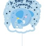 MPS MY PARTY SUPPLIERS® 1pc Pull String Eelphant Pinata/Goodies Bag, Khoi Bag, Multicolor Pinata, Baby shower theme