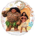 MPS MY PARTY SUPPLIERS® Set of 5 Moana Foil Balloons for Birthday Decoration, Princess Theme Balloons for girls Party Decoration, Cartoon Balloon, blue star balloon, moana theme birthday decoration - Image 7