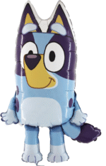 MPS MY PARTY SUPPLIERS® Set of 5 Cartoon dog foil balloon, cute animal dog balloons, jungle theme birthday decoration, animal theme, star balloons - Image 5