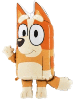 MPS MY PARTY SUPPLIERS® Set of 5 Cartoon dog foil balloon, cute animal dog balloons, jungle theme birthday decoration, animal theme, star balloons - Image 6