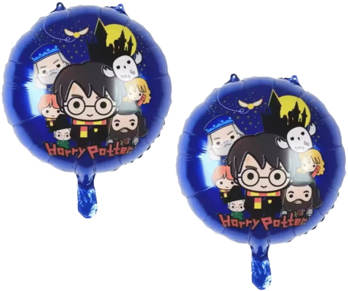 MPS MY PARTY SUPPLIERS® Set of 5 Cartoon character foil balloons, cartoon balloons for kids birthday decoration, black star balloons - Image 4