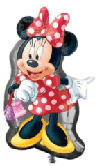MPS MY PARTY SUPPLIERS® Set of 9 cartoon Mouse Birthday Decorations, Festive Latex Balloons Set, Fantasy Party Supplies for Kids Boys and Girls, latex Balloon minnie mouse heart shaped balloons - Image 5