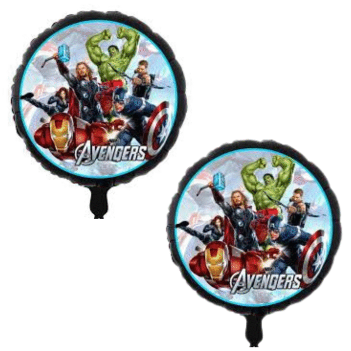 MPS MY PARTY SUPPLIERS® Set of 5 Ant man Themed Birthday Decorations Foil Balloons Superhero Birthday Decoration Balloon Cartoon Ant Man Foil Balloons Kids Balloons for kids Party With Silver Stars - Image 6