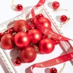 27pcs Christmas Decorations Hanging Balls (4cms) for Christmas Tree Decoration Item, Fancy Xmas Decor, Shatterproof Xmas Tree Decor Balls (RED) - Image 4