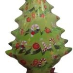 1Pc Christmas Tree Foil Balloon Christmas Tree Balloon Christmas Claus Aluminum Film Balloon Merry Christmas Holiday Background Decoration Party Scene Decoration, Christmas Deocrations 47 inch