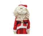 1pc 52inch Santa Claus, Christmas Hanging Ornaments, Super Cute Christmas Plush Toys Standing Santa Clause, Christmas Decorations Items, Merry Christmas Santa - Image 3