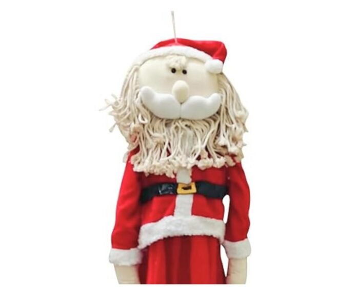 1pc 52inch Santa Claus, Christmas Hanging Ornaments, Super Cute Christmas Plush Toys Standing Santa Clause, Christmas Decorations Items, Merry Christmas Santa - Image 3