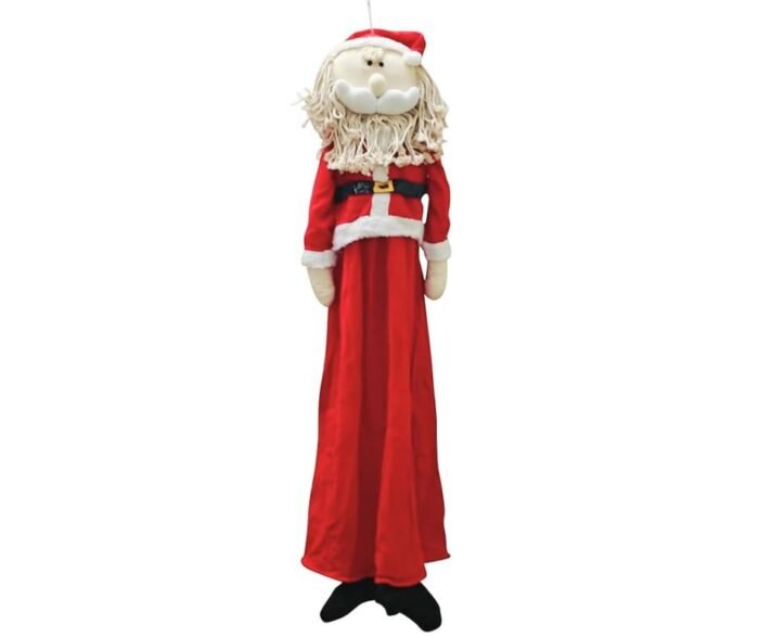 1pc 52inch Santa Claus, Christmas Hanging Ornaments, Super Cute Christmas Plush Toys Standing Santa Clause, Christmas Decorations Items, Merry Christmas Santa - Image 5