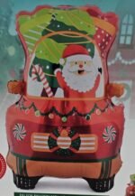 47 Inch Santa Foil Balloon | Giant Christmas Santa Balloon for Xmas Decoration, Party Decor, Kids Gift, New Year Celebration, Holiday Décor | Air & Helium Fill Foil Balloon Christmas Balloon - Image 2