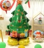 1pc Self Standing Christmas tree foil balloons, tree Shape Foil Balloons decorations, merry xmas tree festive Decor, xmas balloon decorations, tree balloons - Image 6