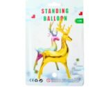 1pc 32inch Self standing Reindeer Christmas foil balloon, Foil Balloons decorations, Christmas Standing Elk Balloon Golden color, xmas balloon decorations - Image 5