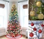 27pcs Christmas Decorations Hanging Balls (4cms) for Christmas Tree Decoration Item, Fancy Xmas Decor, Shatterproof Xmas Tree Decor Balls (Golden) - Image 2
