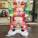 60 Inch Self Standing Santa Foil Balloon | Giant Christmas Balloon for Xmas Decoration, Party Decor, Holiday Décor | Large Christmas Balloon Santa Claus Christmas Balloons for Home Decor - Image 2