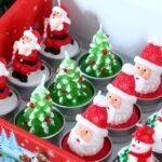 12 Pcs Box Christmas Candles Stocking Stuffer Christmas Candleholders Christmas Santa Tea Light Christmas Cartoon Tealight Gifts Christmas Party Candles - Image 2