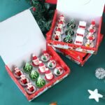 12 Pcs Box Christmas Candles Stocking Stuffer Christmas Candleholders Christmas Santa Tea Light Christmas Cartoon Tealight Gifts Christmas Party Candles - Image 3