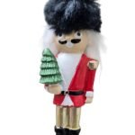 1pc Standing Nutcracker Hanging Ornament