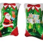 Jagmag® Christmas Socks foil balloon, Sant Clause Boot Balloon for Christmas Decoration Merry Christmas, Xmas Balloons