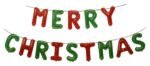 Jagmag® Christmas Balloons Set, Merry Christmas Decoration Balloons, Letter Merry Christmas Balloon Banner - Image 5