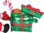 4D Standing with Santa Gift Foil Balloon, Merry Christmas Xmas Theme Foil Balloons for Christmas Party Decorations, Santa Foil Balloon - Image 5