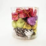 Glass Christmas Ball Ornament (Red)