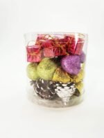 Glass Christmas Ball Ornament (Red)