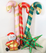 1pc 36 * 73cm Red Candy cane foil balloon, Candy Stick Shape Foil Balloons decorations, Christmas festive Decor, xmas balloon decorations, merry christmas balloon - Image 5