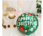 5pcs christmas balloons, Christmas Theme latex Balloons, Balloons for Christmas Decoration, red green xmas latex Balloons, merry christmas balloons decor, xmas foil balloons - Image 5