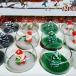 4Pcs Christmas Tea Lights Candles Snowman Santa Tree Shape Cup Candle Decorative Candle Decoration Church Candles Ball Candles Ornaments (4Pcs Christmas Bowl Candles)