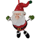 Cute Bouncing Santa Claus Hanging Ornament