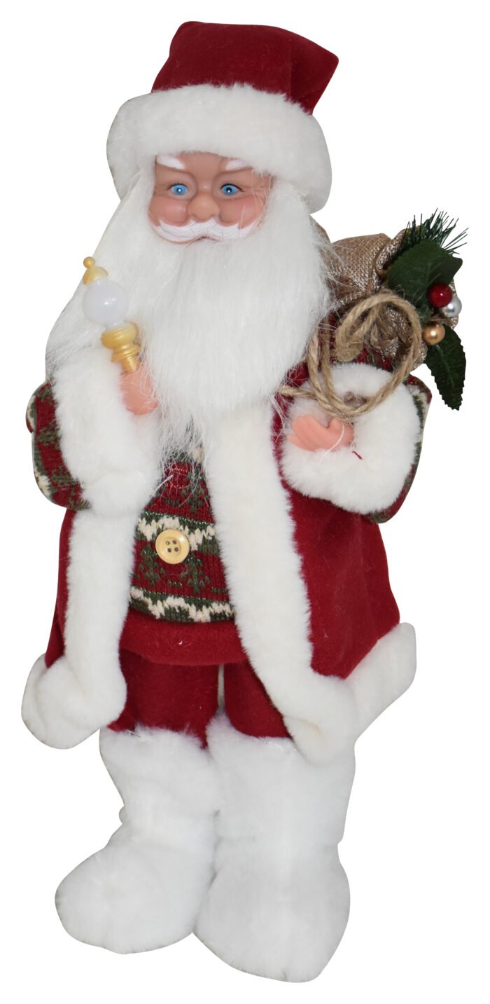 3D Musical LED Christmas Santa Clause/Christmas Decoration for Home/Musical Santa Clause Decoration/Santa Claus Decoration, Santa Figure for Home Decoration - Image 5