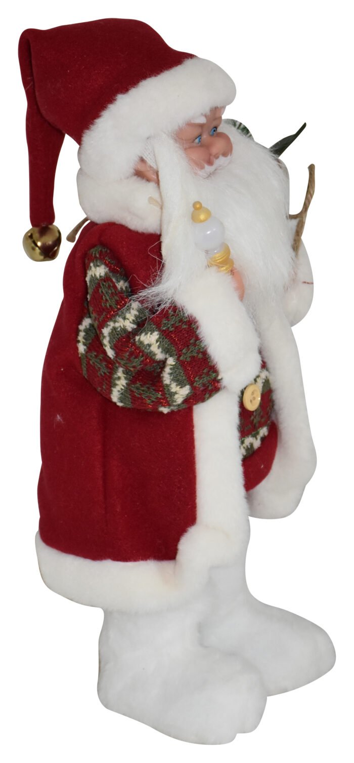 3D Musical LED Christmas Santa Clause/Christmas Decoration for Home/Musical Santa Clause Decoration/Santa Claus Decoration, Santa Figure for Home Decoration - Image 3