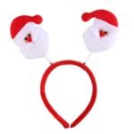 Red Santa Headband/Christmas Hairband/Santa Hair Band