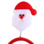Red Santa Headband/Christmas Hairband/Santa Hair Band - Image 2