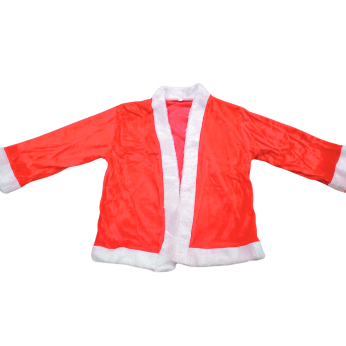 Kids Santa Claus Costume Set for Boys (Age 4–6 Years) – Includes Hat, Coat, Pants, Belt & Beard size (S) - Image 8