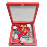 Christmas Hair Accessories Gift Box for Girls | 3 Pairs Hair Pins, 2 Rubber Bands & 1 Bracelet | Santa & Xmas Theme Hair Set for Kids | Holiday Gifting & Party (BOx 4) - Image 2