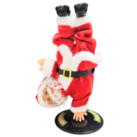 Dancing Santa Claus Toy – 26 x 16 cm Musical Christmas Santa Figure, Electric Dancing & Spinning Santa with Music, Funny Xmas Decoration for Kids & Home Décor