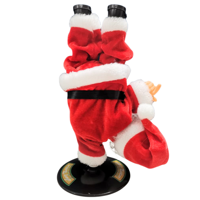 Dancing Santa Claus Toy – 26 x 16 cm Musical Christmas Santa Figure, Electric Dancing & Spinning Santa with Music, Funny Xmas Decoration for Kids & Home Décor - Image 2