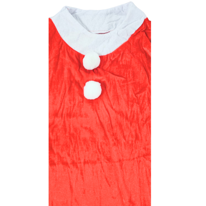 Women’s Santa Dress Costume Set | Christmas Red Dress with Belt & Hat | Xmas Party Outfit for Adults | Holiday Fancy Dress for Celebrations & Events - Image 5